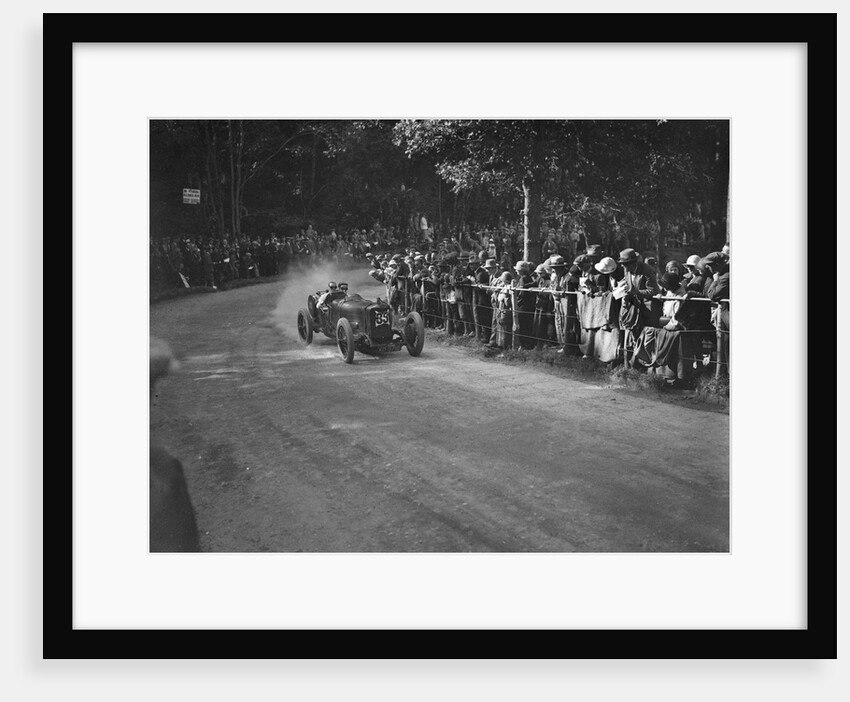 Sunbeam of Malcolm Campbell competing in the MAC Shelsley Walsh Hillclimb, Worcestershire, 1923 by Bill Brunell