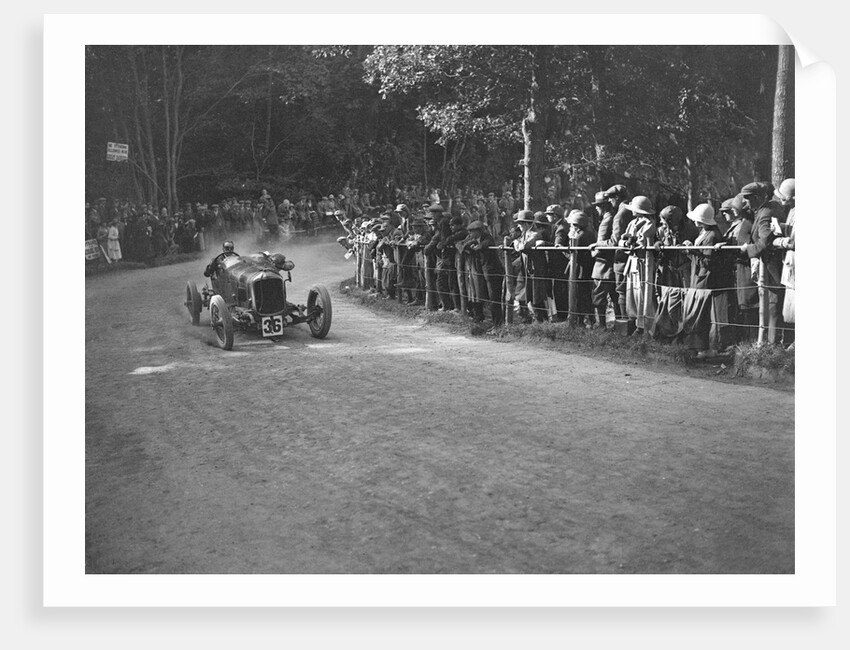 Straker-Squire of WB Horn competing in the MAC Shelsley Walsh Hillclimb, Worcestershire, 1923 by Bill Brunell