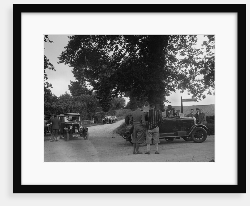 Standard and Morris at the JCC Inter-Centre Rally, 1932 by Bill Brunell