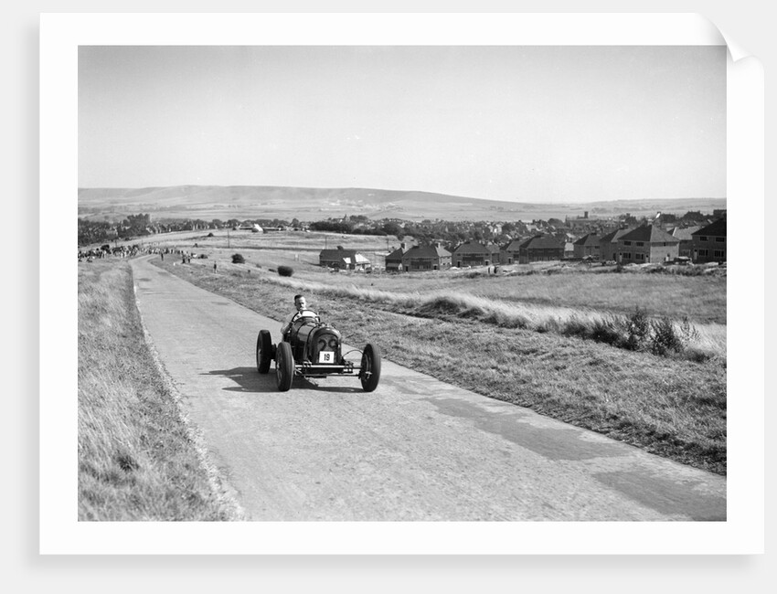Semmence Special of H Whitfield-Semmence, Bugatti Owners Club Lewes Speed Trials, Sussex, 1937 by Bill Brunell