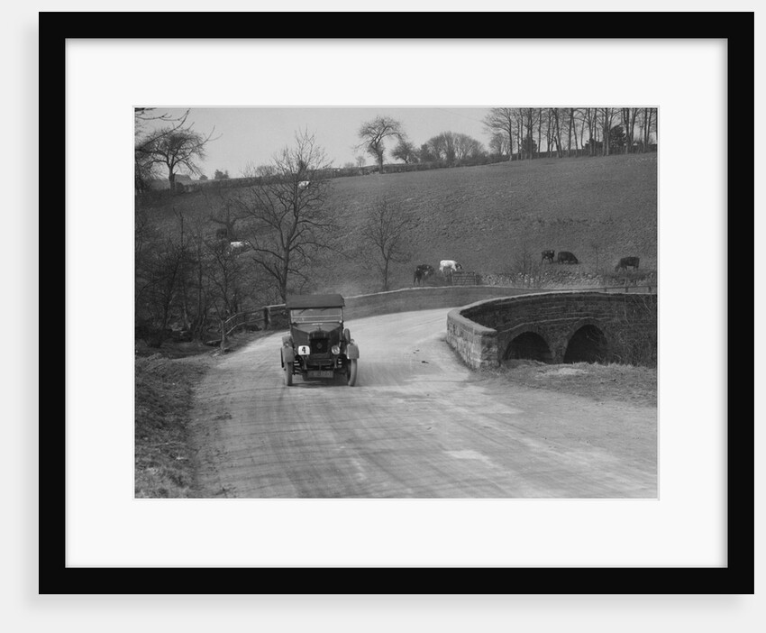 Morris of F Marshall at the Ilkley & District Motor Club Trial, near Harrogate, Yorkshire, 1930s by Bill Brunell