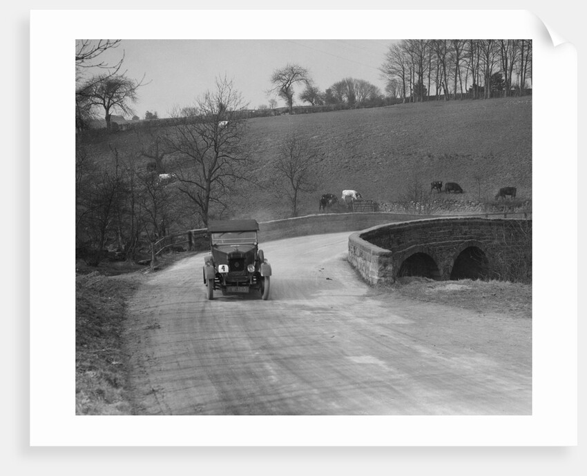 Morris of F Marshall at the Ilkley & District Motor Club Trial, near Harrogate, Yorkshire, 1930s by Bill Brunell