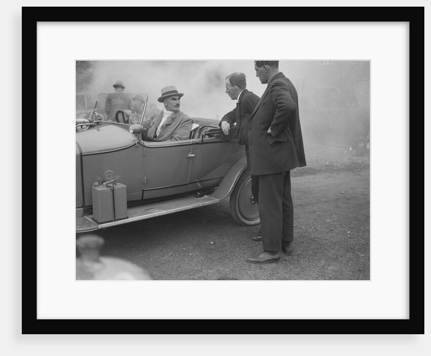 Selwyn Edge in an AC open 2-seater, Brooklands, Surrey, c1921 by Bill Brunell