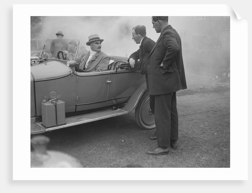 Selwyn Edge in an AC open 2-seater, Brooklands, Surrey, c1921 by Bill Brunell