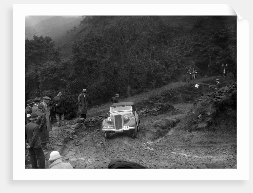 Ford 10 tourer of J Harrison competing in the MCC Sporting Trial, 1935 by Bill Brunell