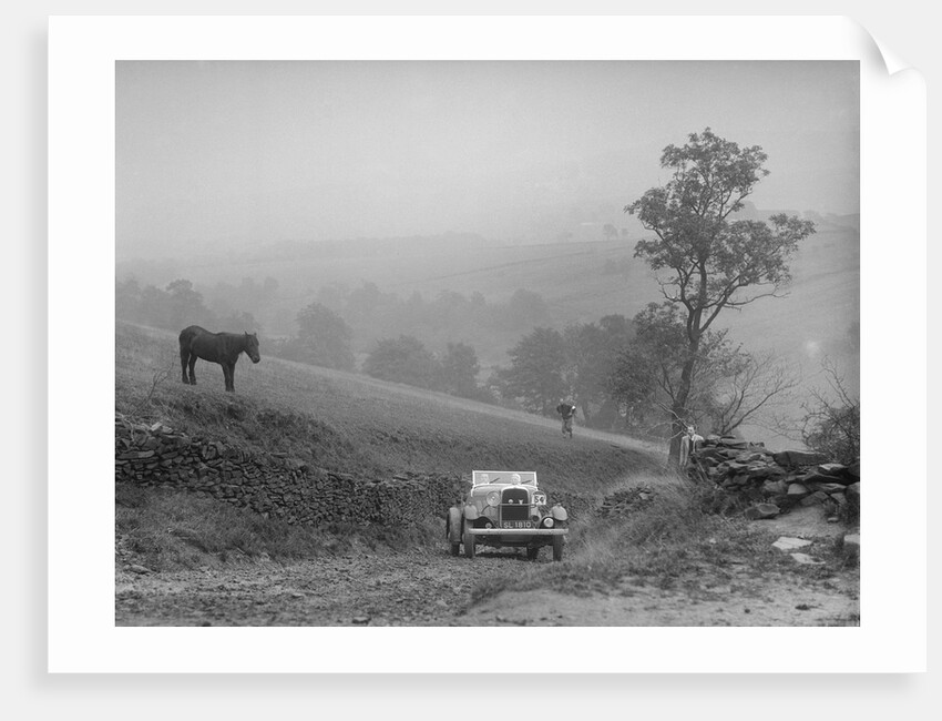 Ford V8 of RKN Clarkson competing in the MCC Sporting Trial, 1935 by Bill Brunell