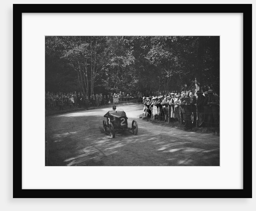 Works Austin 7 of Arthur Waite competing in the MAC Shelsley Walsh Hillclimb, Worcestershire, 1923 by Bill Brunell