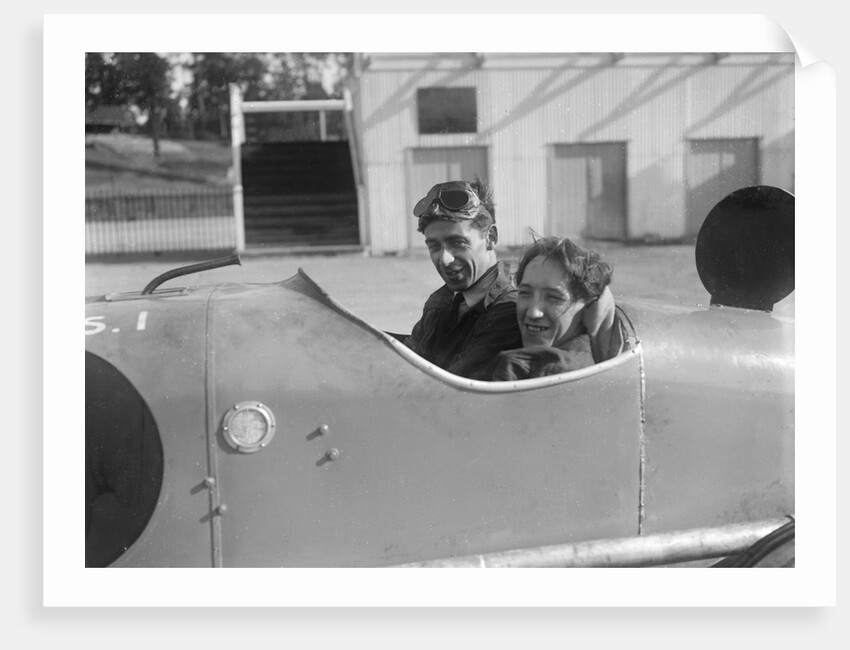 Alvis of CM Harvey, JCC 200 Mile Race, Brooklands, 1921 by Bill Brunell