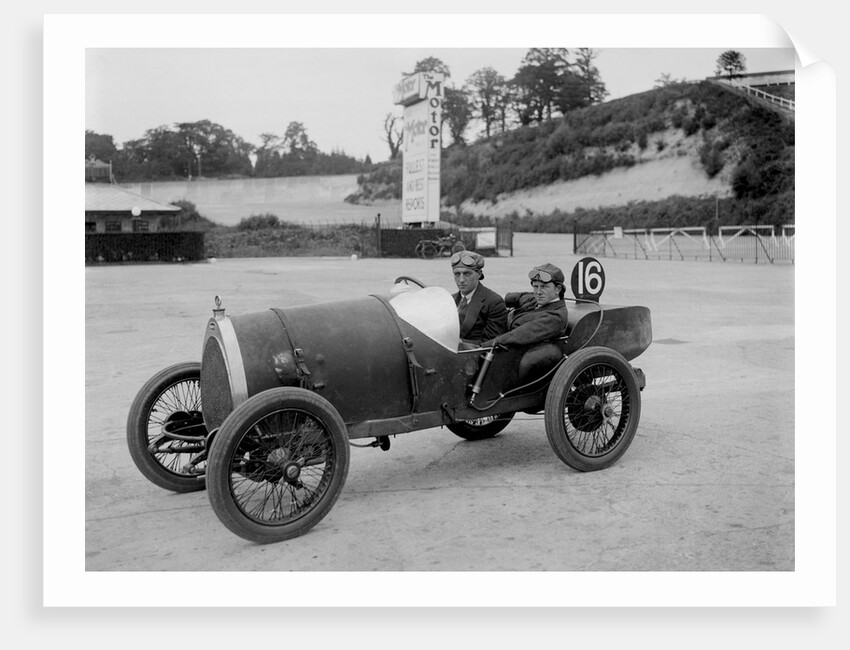 Bugatti Brescia of Leon Cushman, JCC 200 Mile Race, Brooklands, 1922 by Bill Brunell