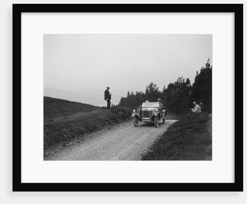 Wolseley 2-seater of A Smith taking part in the Scottish Light Car Trial, 1922 by Bill Brunell