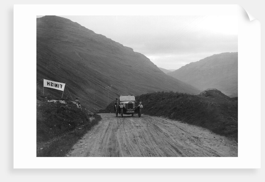 Wolseley 2-seater of LA Illston taking part in the Scottish Light Car Trial, 1922 by Bill Brunell