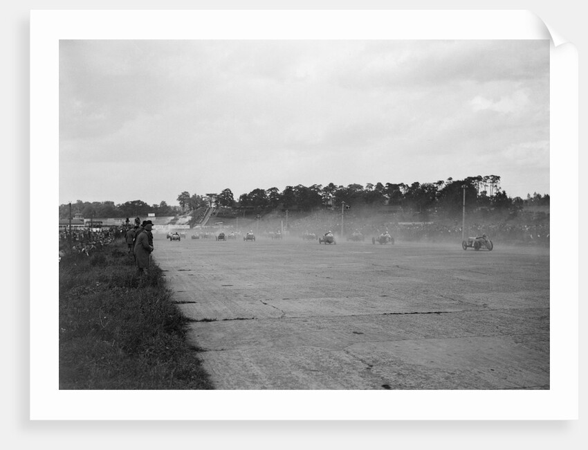 JCC 200 Mile Race, Brooklands, 1920s by Bill Brunell