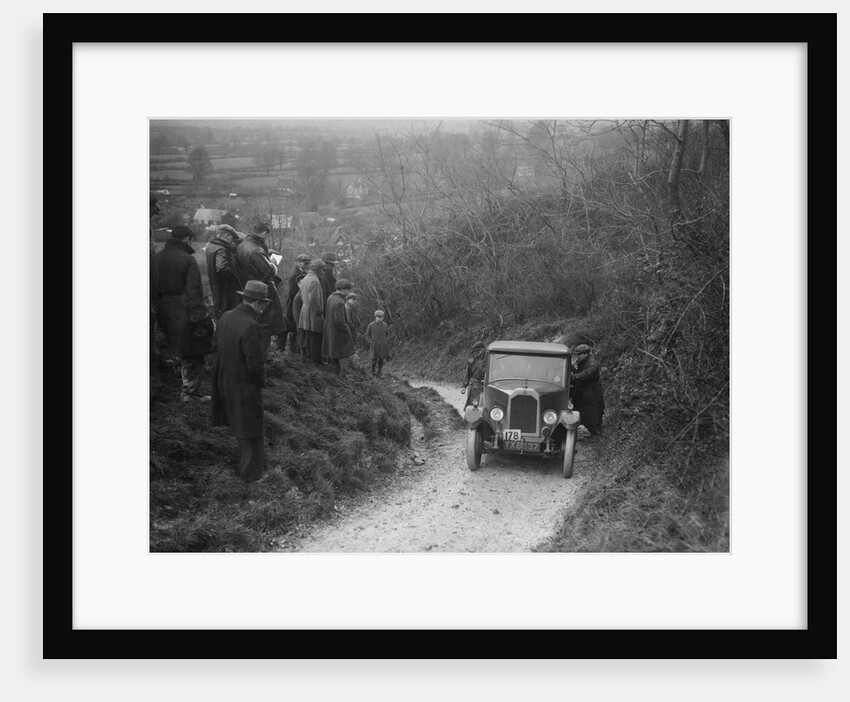 Swift of JF Smeaton competing in the MCC Exeter Trial, Ibberton Hill, Dorset, 1930 by Bill Brunell