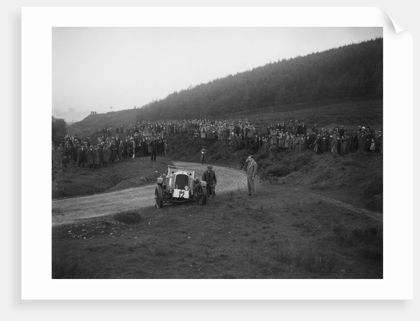 Vauxhall 30-98 of Humphrey Cook off the road at the Caerphilly Hillclimb, Wales, 1922 by Bill Brunell