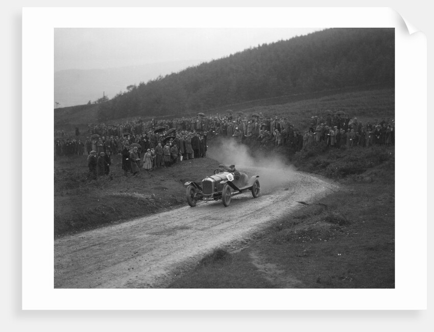 Straker-Squire of Bertie Kensington Moir competing in the Caerphilly Hillclimb, Wales, 1922 by Bill Brunell