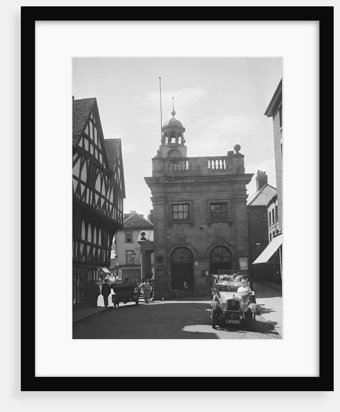 Singer 10 hp open 2-seater, Ludlow, Shropshire, c1920 by Bill Brunell