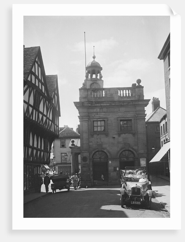 Singer 10 hp open 2-seater, Ludlow, Shropshire, c1920 by Bill Brunell
