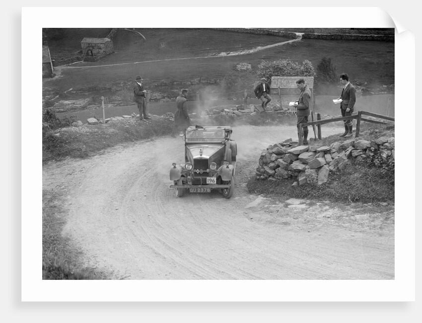 Morris of SE Newton competing in the MCC Edinburgh Trial, 1930 by Bill Brunell