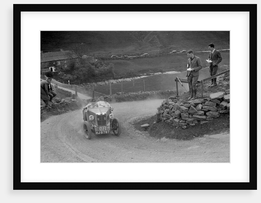 MG M type competing in the MCC Edinburgh Trial, 1930 by Bill Brunell