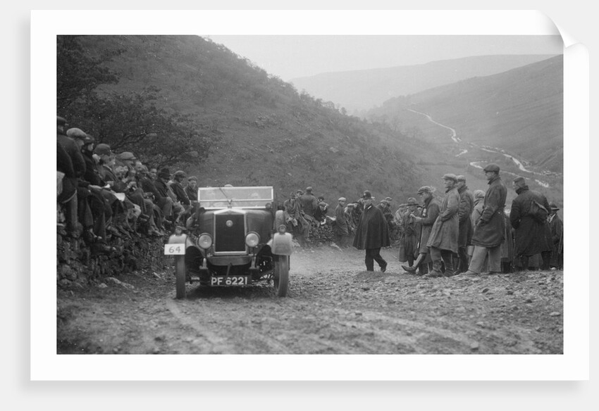 MG M type competing in the MCC Edinburgh Trial, 1931 by Bill Brunell