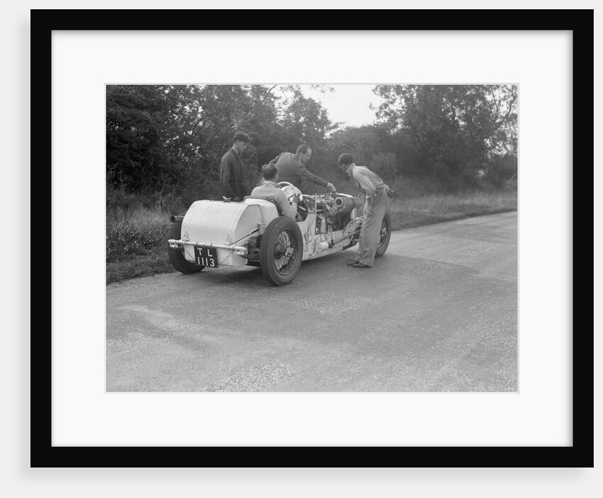Road testing Raymond Mays' Vauxhall-Villiers, c1930s by Bill Brunell