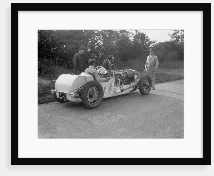 Road testing Raymond Mays' Vauxhall-Villiers, c1930s by Bill Brunell