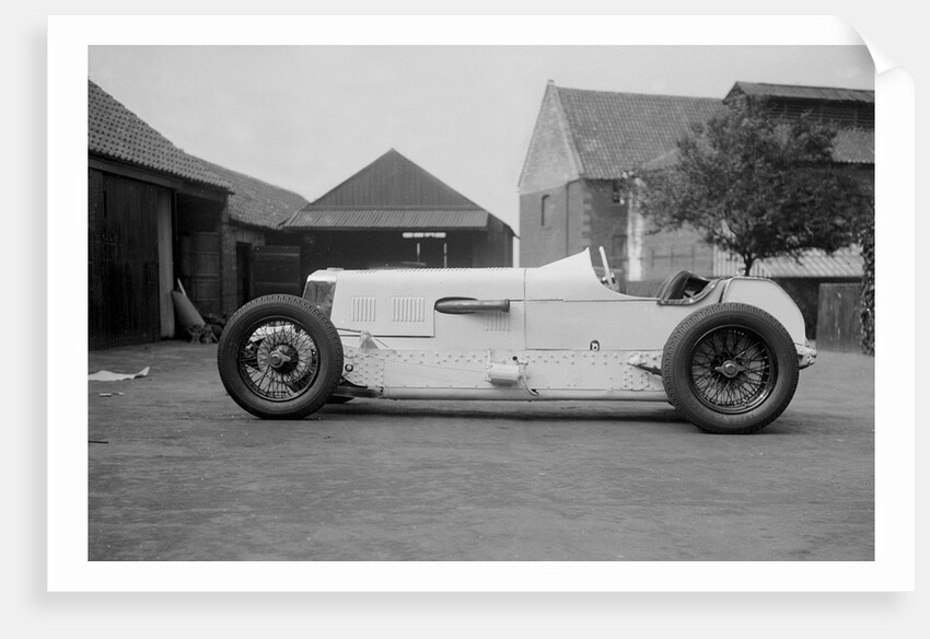 Raymond Mays' Vauxhall-Villiers, c1930s by Bill Brunell