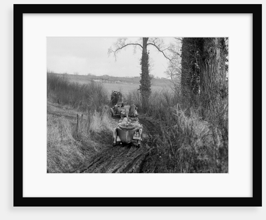 MG M Type and MG 18/80 competing in the MG Car Club Trial, 1931 by Bill Brunell