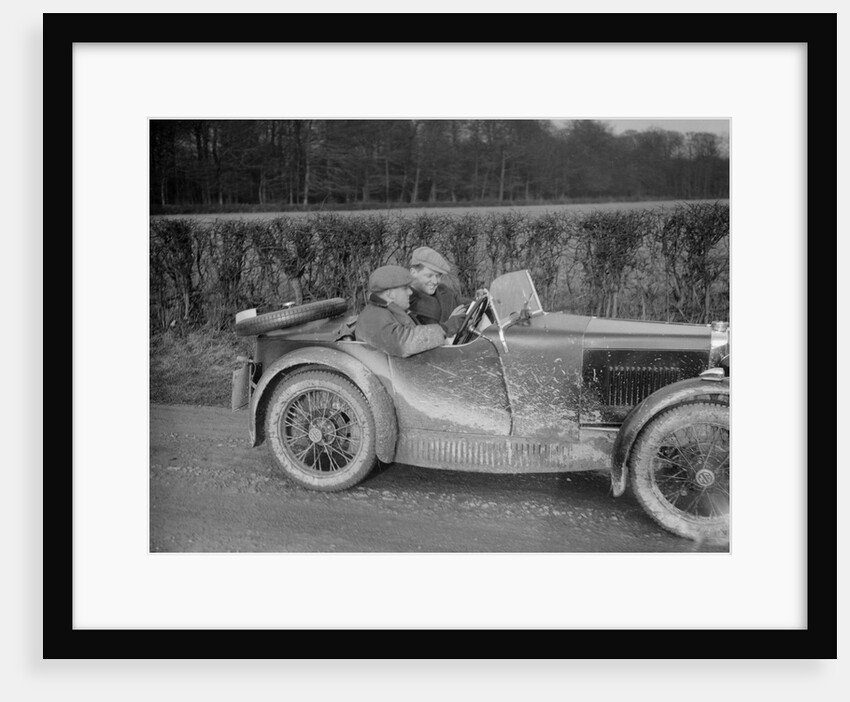 MG M Type competing in the MG Car Club Trial, 1931 by Bill Brunell