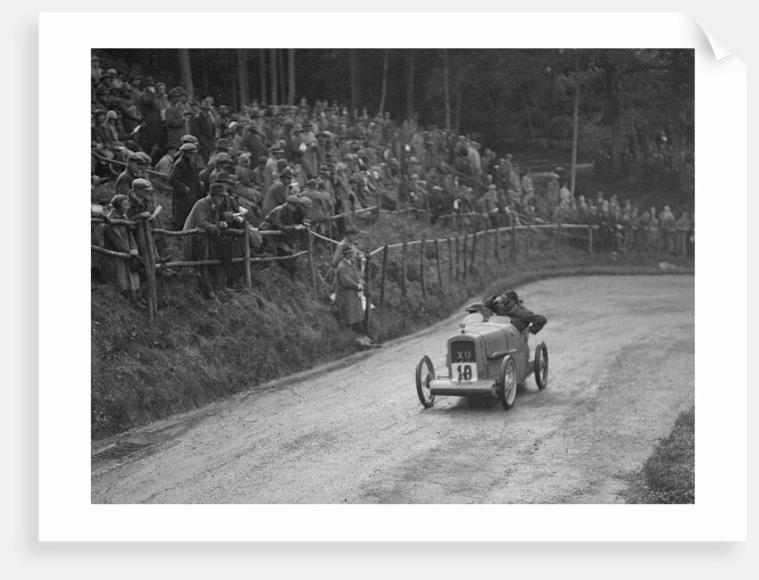 Austin 7 Gordon England Brooklands at the MAC Shelsley Walsh Hillclimb, Worcestershire, 1927 by Bill Brunell