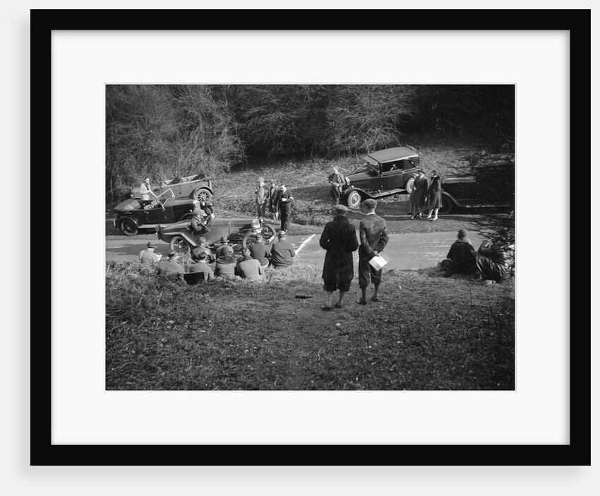 Salmson at the JCC Half-Day Trial, Ranmore Common, Surrey, 1930 by Bill Brunell