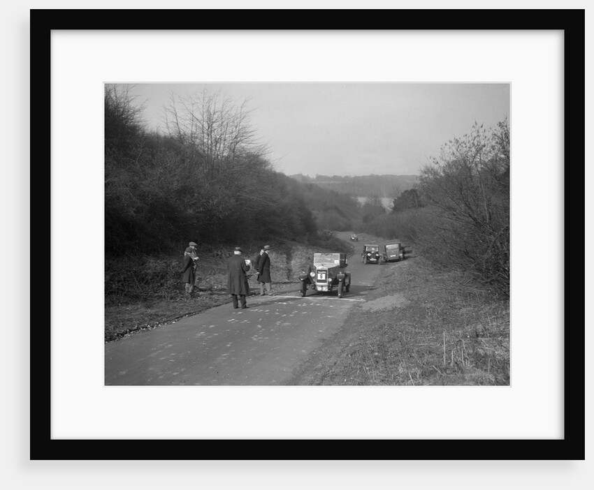 Bayliss-Thomas of WJ Hayward, winner of the JCC Half-Day Trial, Ranmore Common, Surrey, 1930 by Bill Brunell