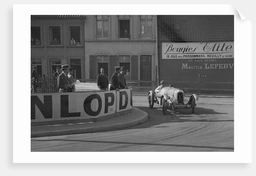 Salmson competing at the Boulogne Motor Week, France, 1928 by Bill Brunell