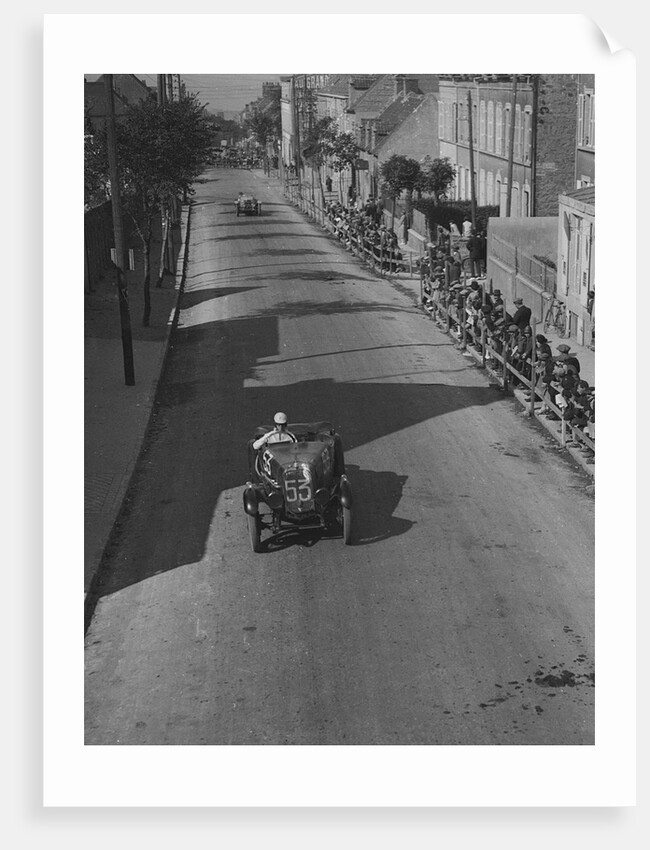 Alvis of Ruth Urquhart Dykes competing at the Boulogne Motor Week, France, 1928 by Bill Brunell