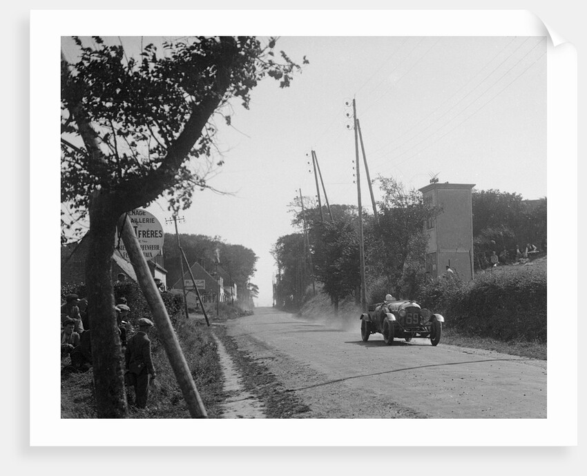 Bentley of Tim Birkin competing at the Boulogne Motor Week, France, 1928 by Bill Brunell