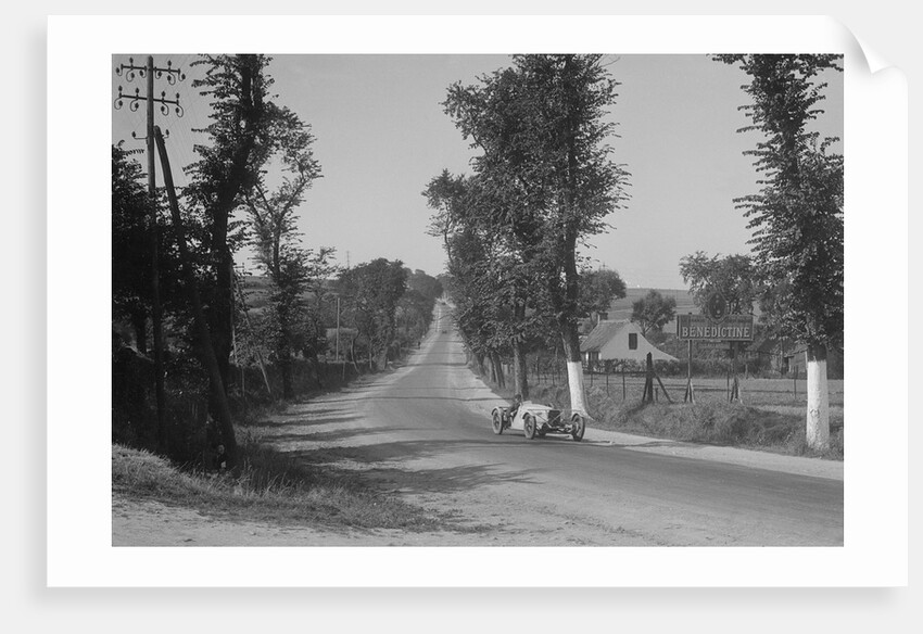 Lombard competing at the Boulogne Motor Week, France, 1928 by Bill Brunell
