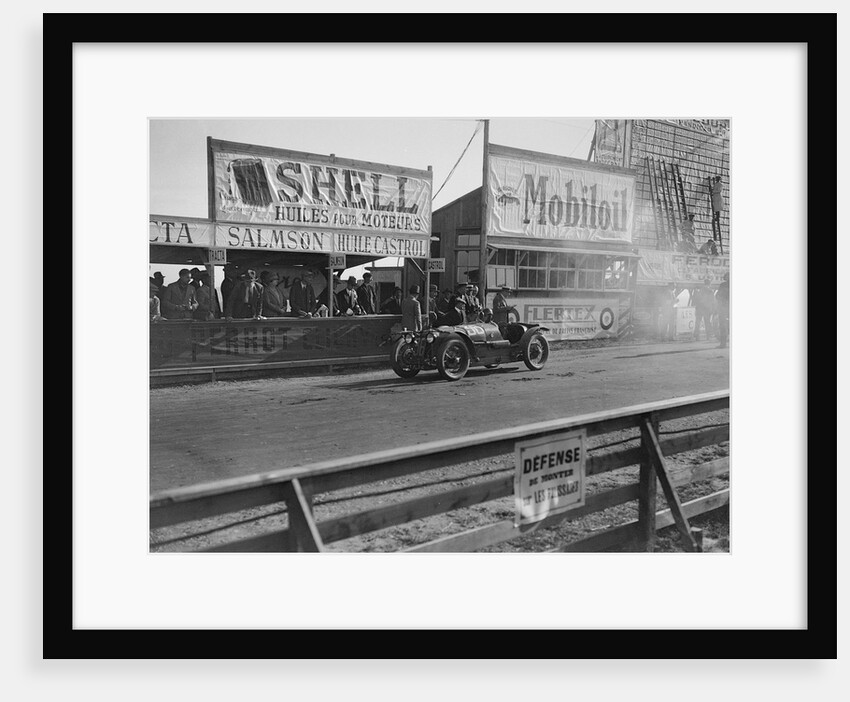 Amilcar C6 of Miss Maconochie competing at the Boulogne Motor Week, France, 1928 by Bill Brunell