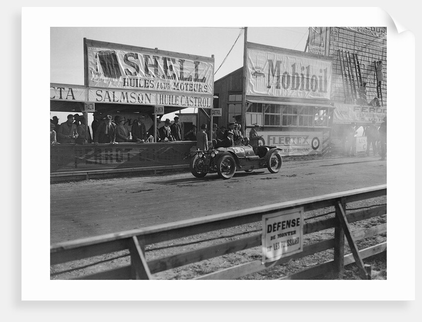 Amilcar C6 of Miss Maconochie competing at the Boulogne Motor Week, France, 1928 by Bill Brunell