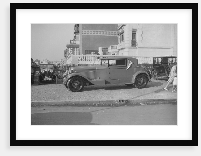 Minerva 2-door coupe at Boulogne Motor Week, France, 1928 by Bill Brunell