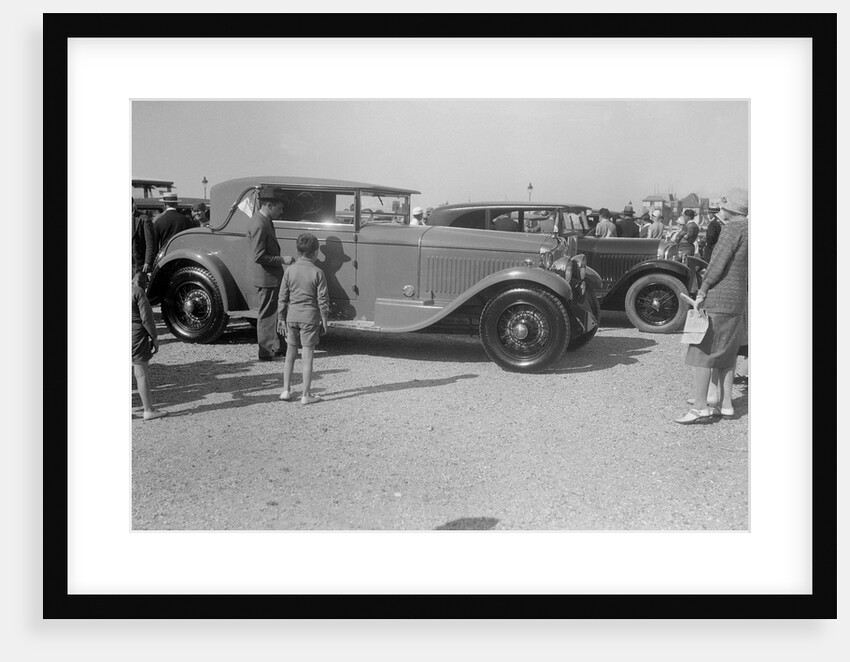 Minerva 2-door coupe at Boulogne Motor Week, France, 1928 by Bill Brunell