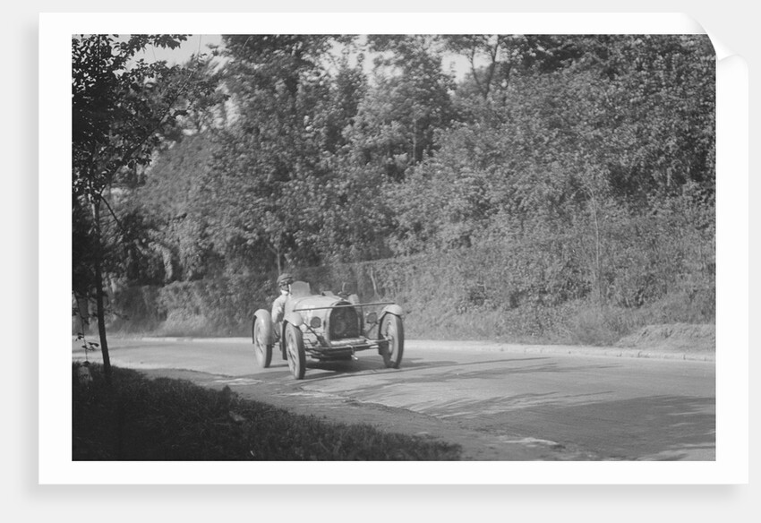 Bugatti competing at the Boulogne Motor Week, France, 1928 by Bill Brunell