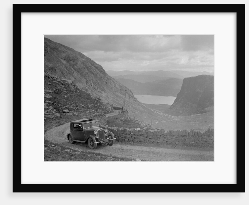 Crossley of Miss VJM Stephenson competing in the RSAC Scottish Rally, 1936 by Bill Brunell