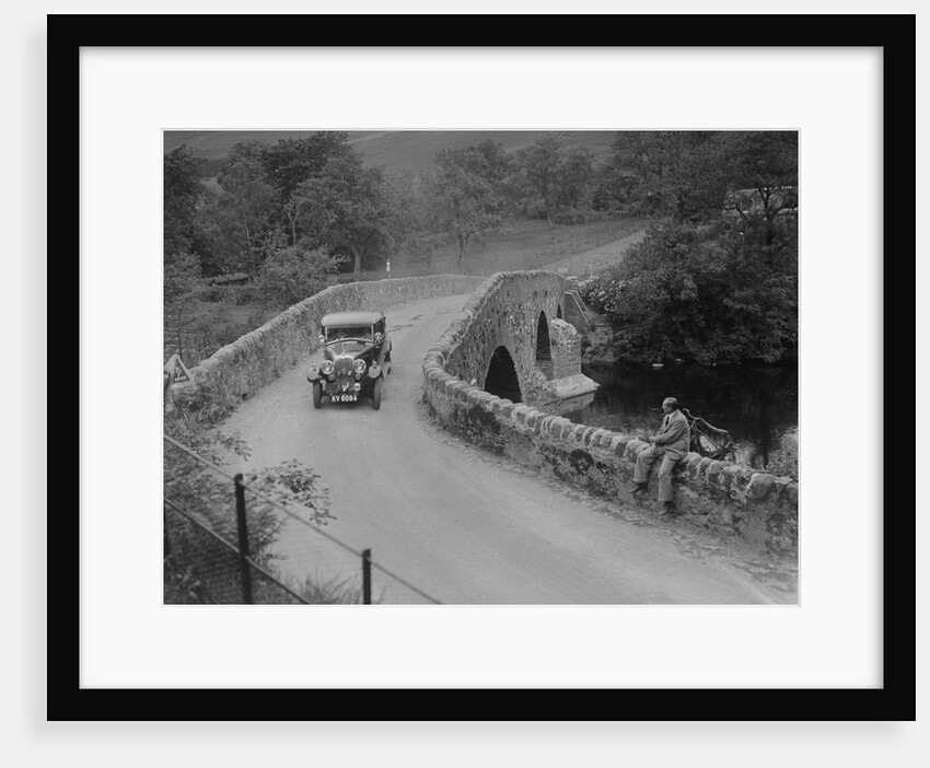 Riley competing in the RSAC Scottish Rally, 1930s by Bill Brunell