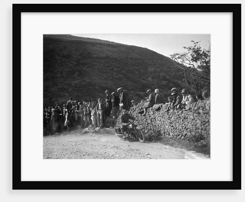 Brough Superior of George Brough competing in the MCC Edinburgh Trial, 1930 by Bill Brunell