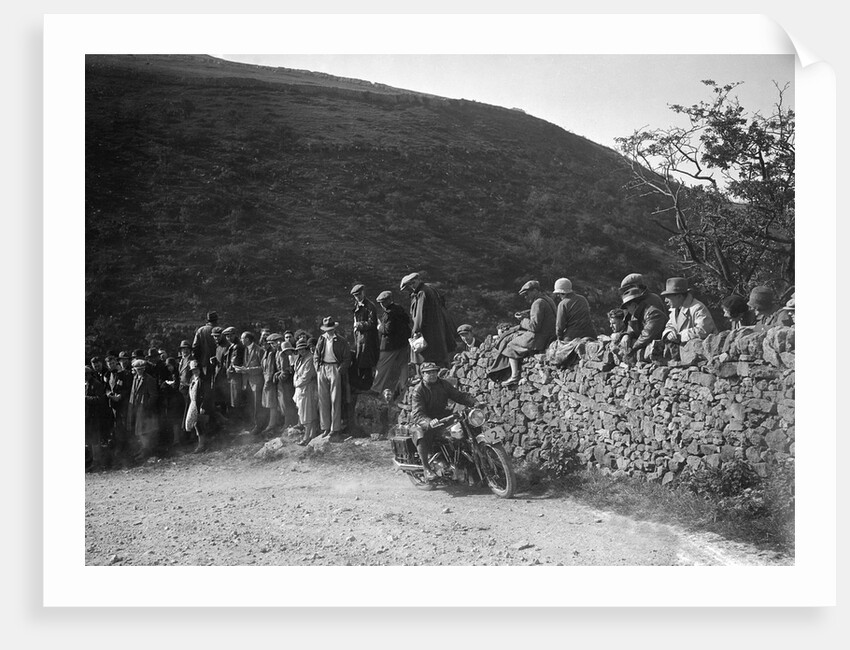Brough Superior of George Brough competing in the MCC Edinburgh Trial, 1930 by Bill Brunell