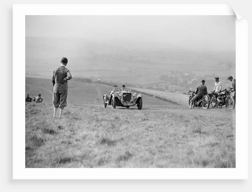 Alfa Romeo competing in the Brighton & Hove Motor Club Trial, 1920s by Bill Brunell