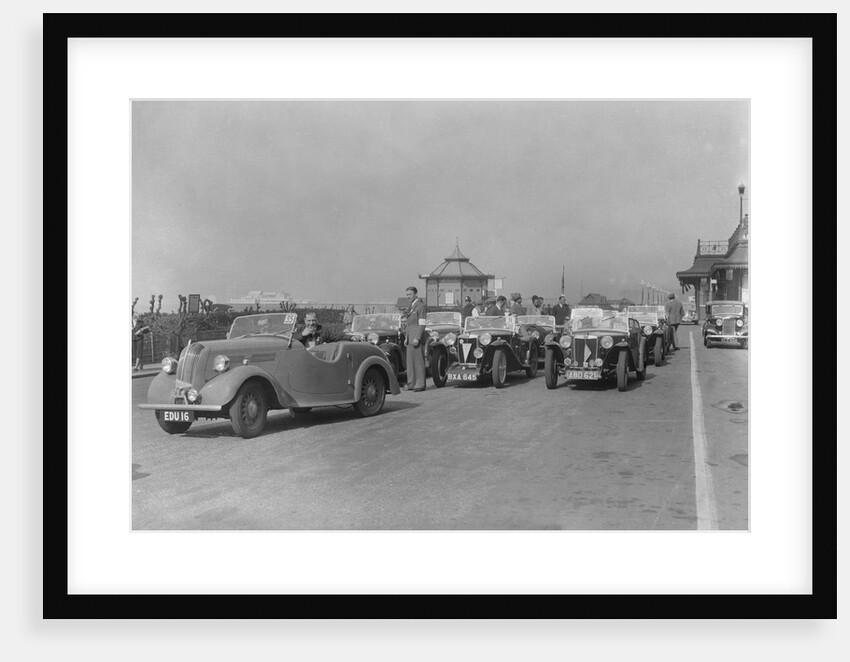 Standard Flying 8 of JB Murrell at the RAC Rally, Madeira Drive, Brighton, 1939 by Bill Brunell
