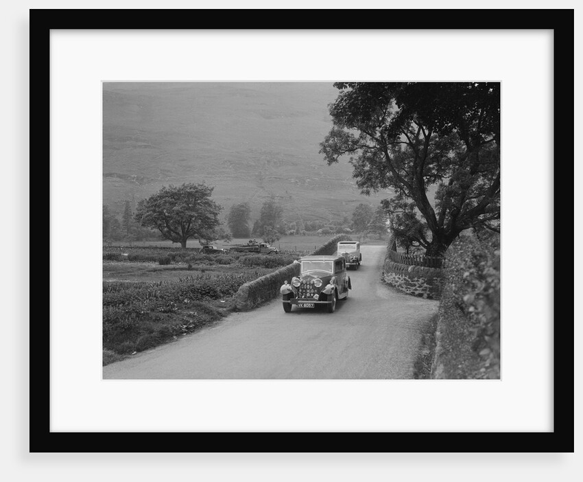 Rolls-Royce Sedanca Deville of JB Bainbridge, RSAC Scottish Rally, 1933 by Bill Brunell