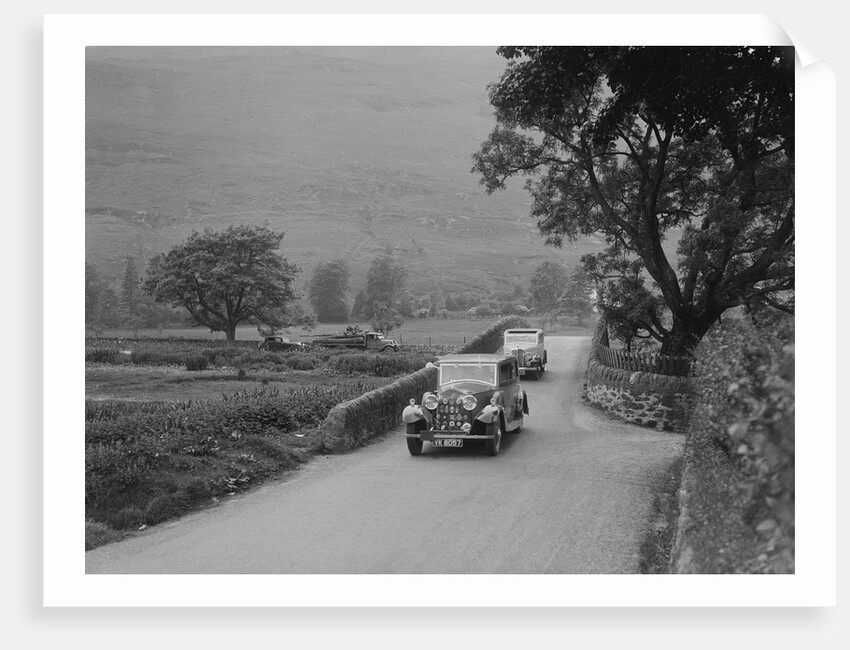 Rolls-Royce Sedanca Deville of JB Bainbridge, RSAC Scottish Rally, 1933 by Bill Brunell