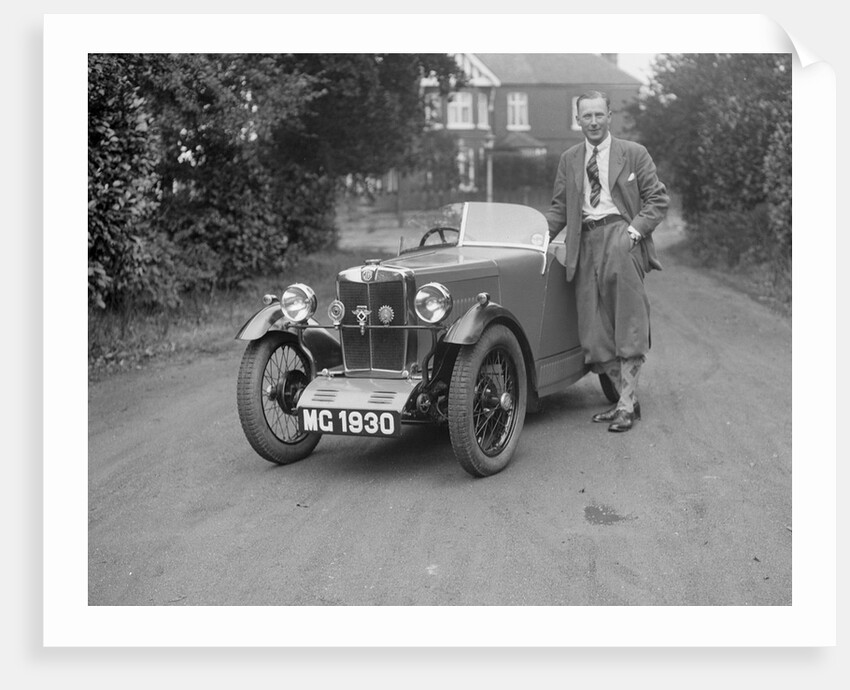 MG M type of C Robinson, c1929 by Bill Brunell